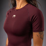 Venum Talisman Short Sleeve Rashguard - Plum