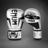 Venum Elite Boxing Gloves - Silver/Black — product view 2