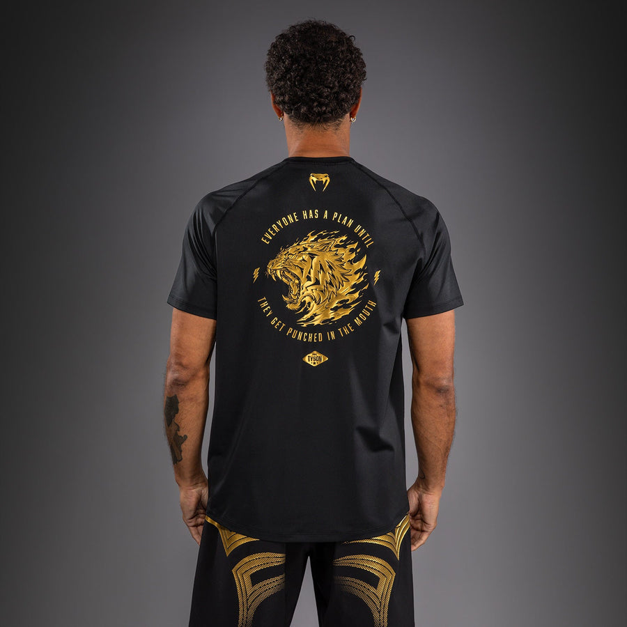 Venum x Mike Tyson Tiger Dry Tech T-Shirt - Black/Gold