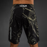 Venum Invader Fight Shorts - Black/Sand — product view 8