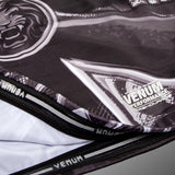 Venum Gladiator 3.0 Rashguard - Short Sleeves - Black/White — product view 7