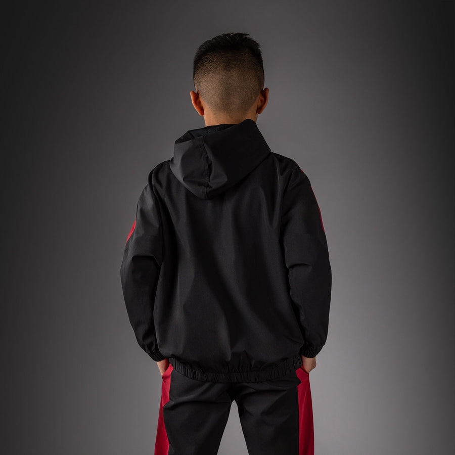 Venum Vectra Kids Track Jacket - Black/Red