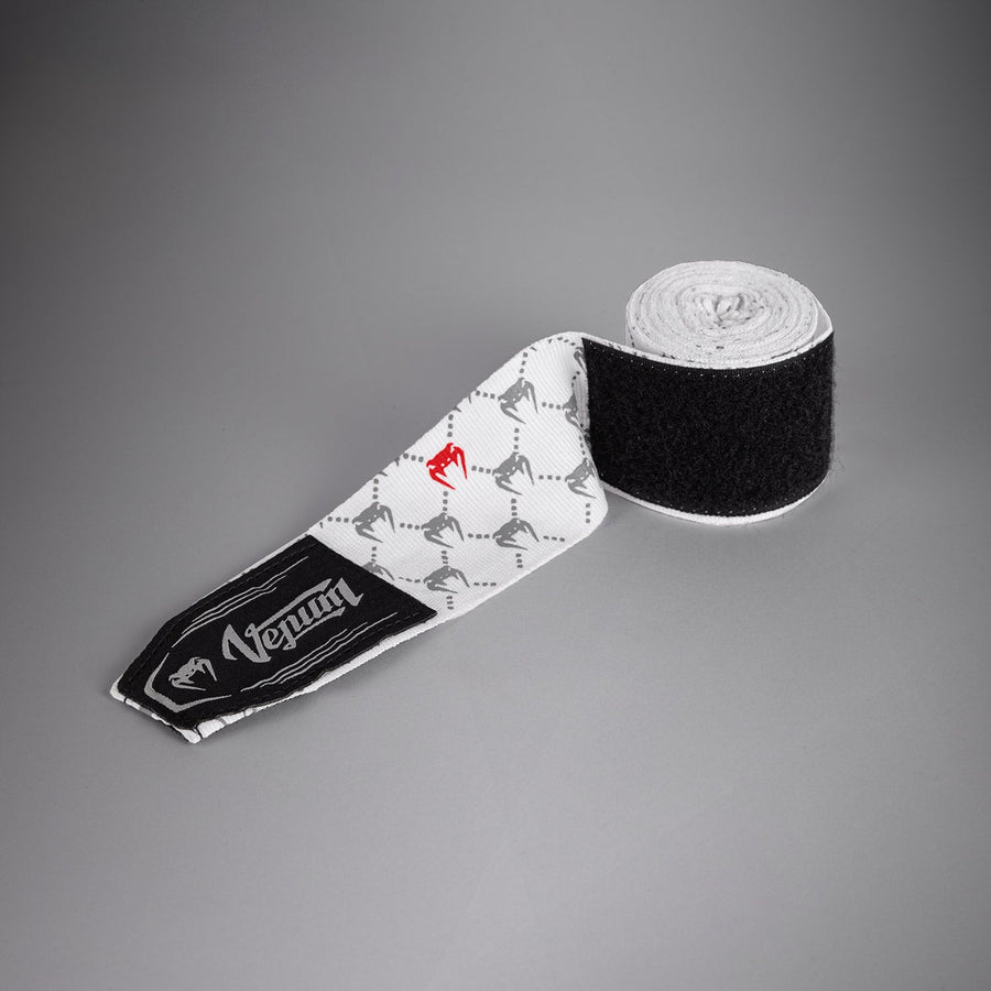Venum Kontact Evo Monogram Hand Wraps - White — product view 3