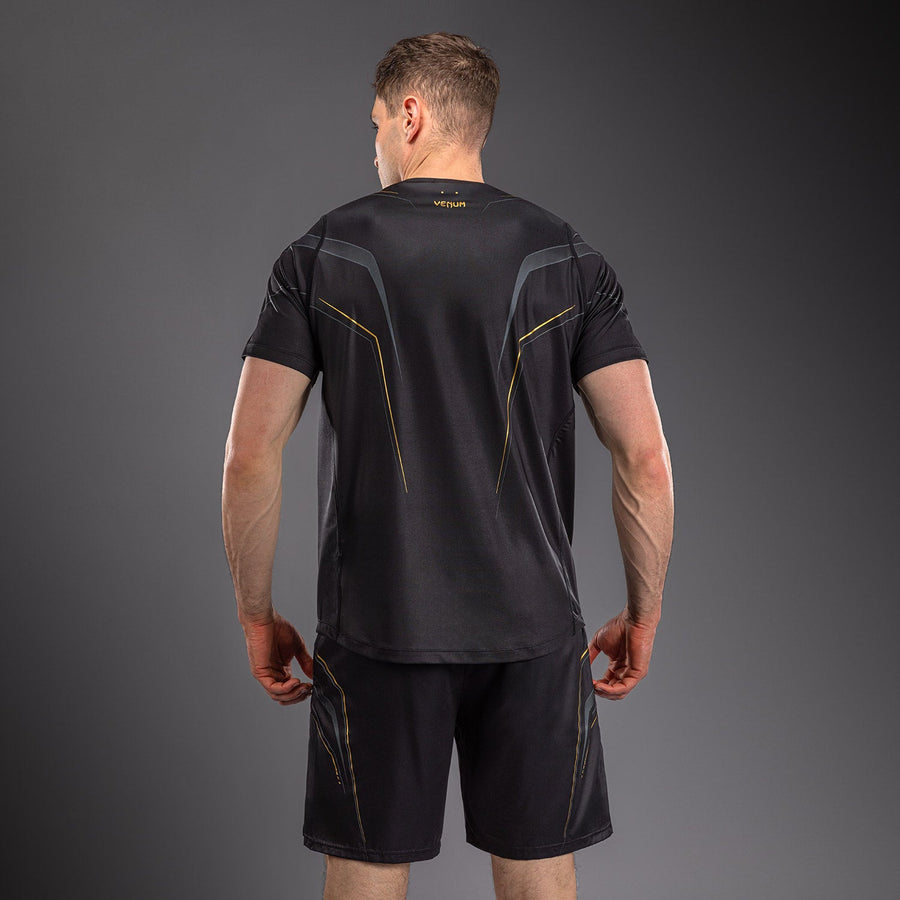 Venum Streamline Dry-Tech T-Shirt - Black/Gold — product view 4