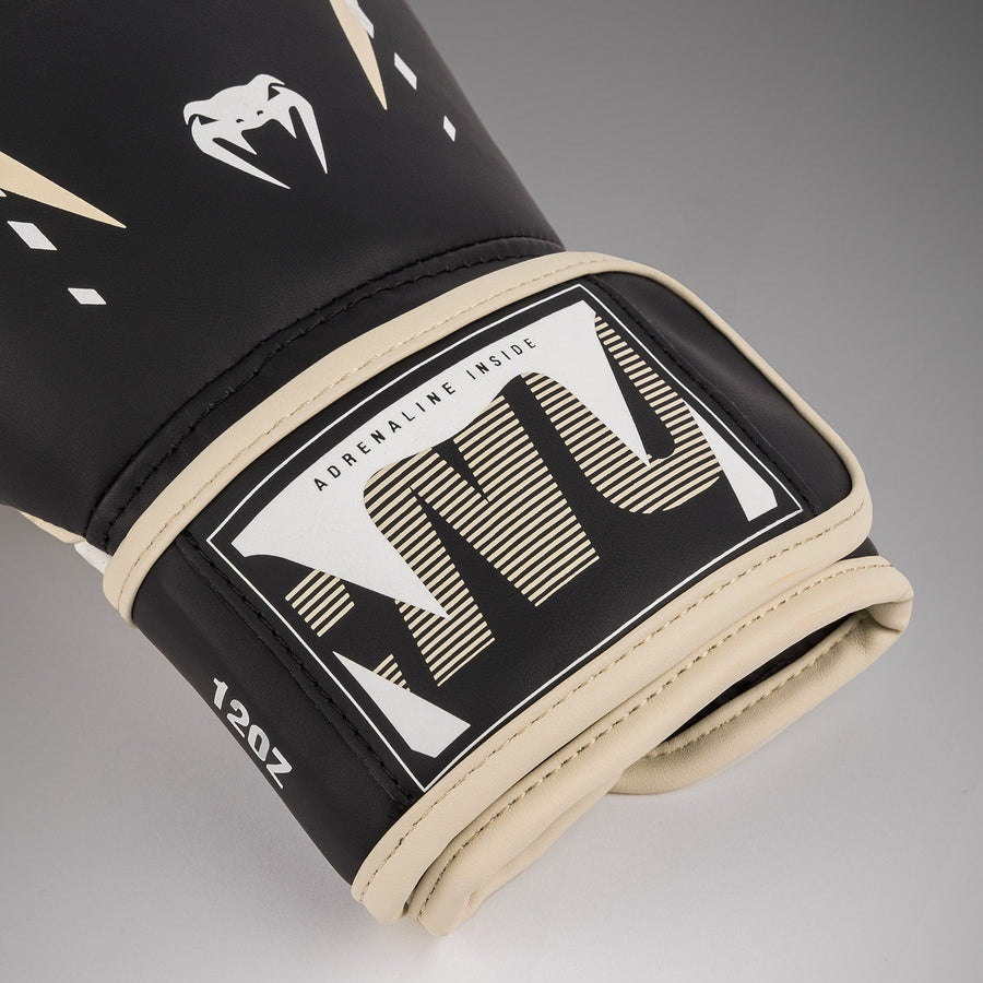 Venum Adrenaline Boxing Gloves - Black/ Ivory — product view 3