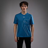 Venum Giant Connect T-Shirt - Misty Blue