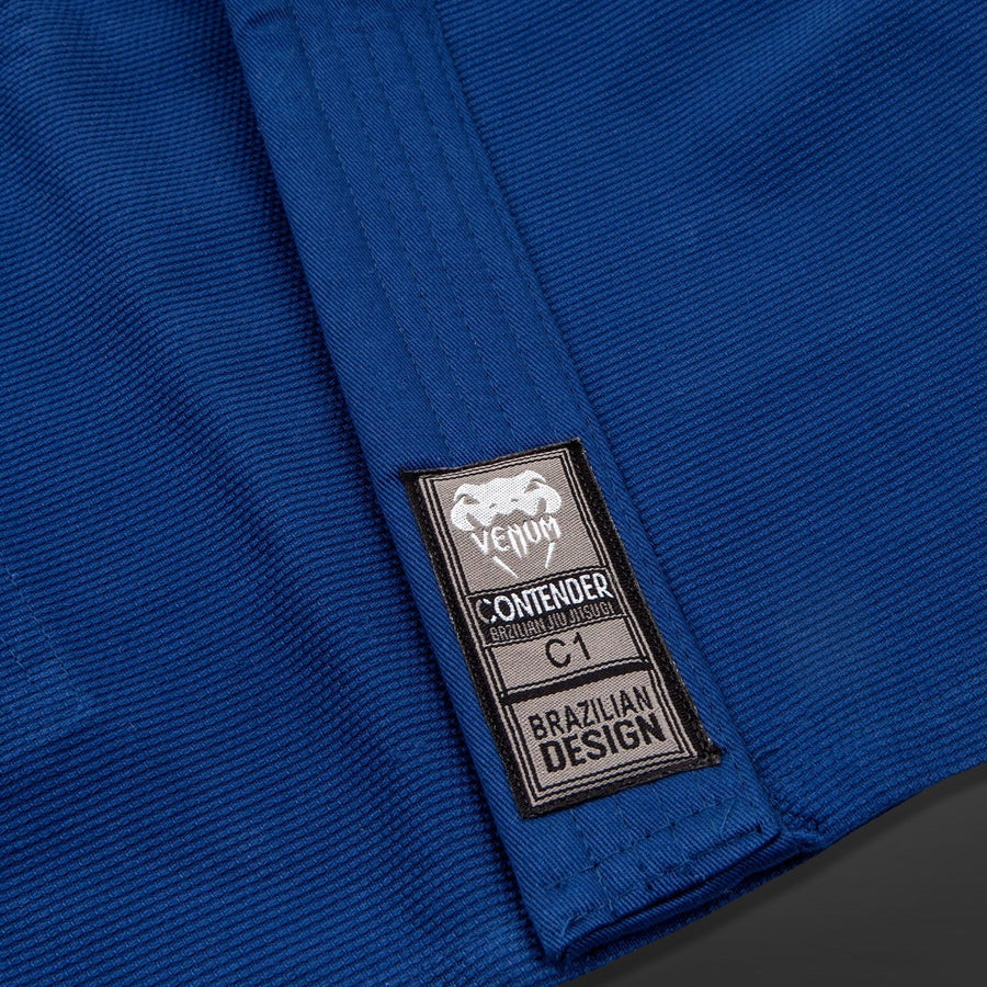 Venum Contender Kids BJJ Gi (Free white belt included) -Blue — product view 5