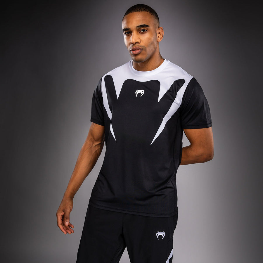 Venum Attack 90 Dry-Tech T-Shirt - White/Black — product view 3