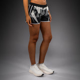 Venum Adrenaline Women's Training Shorts - Black/ Ivory — product view 2