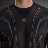 Venum Streamline Dry-Tech T-Shirt - Black/Gold — product view 5