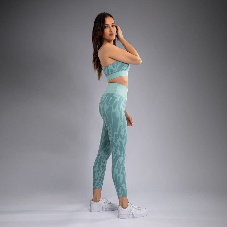 Venum Graffiti Women’s 7/8 Leggings - Aqua — product view 3