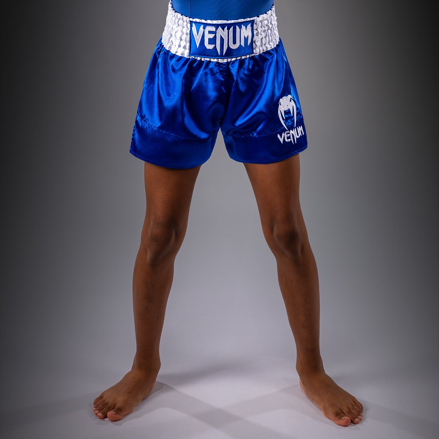 Venum Classic Muay Thai Shorts for Kids - Royal Blue