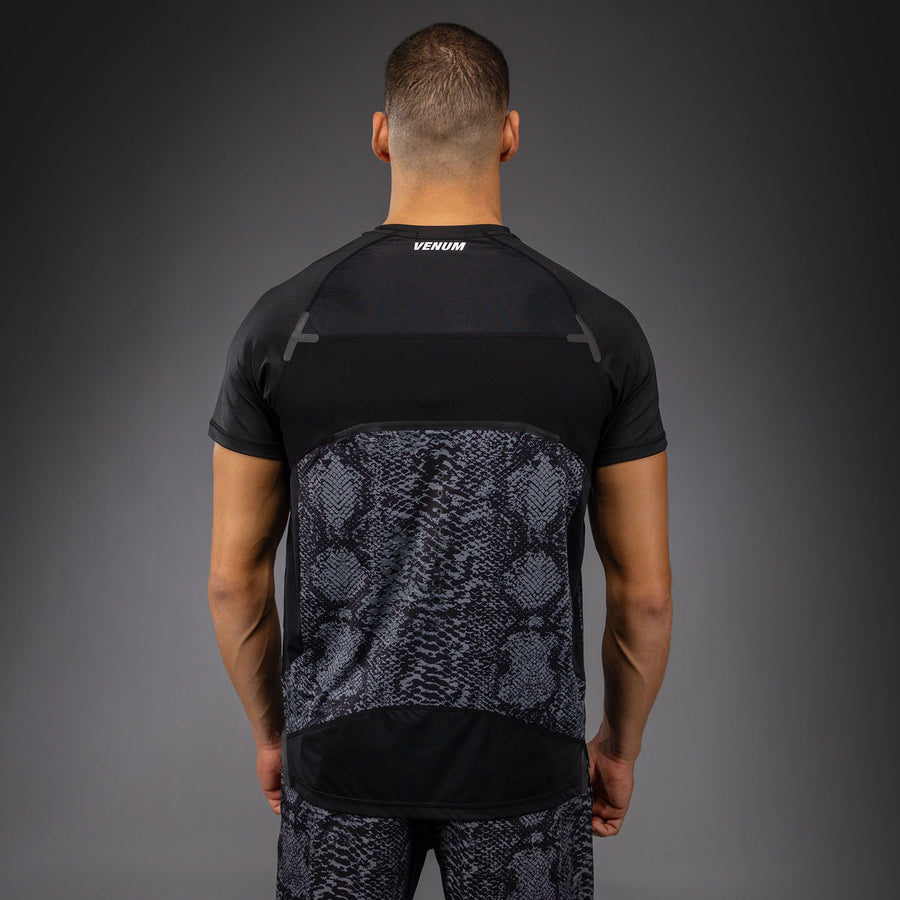 Venum G-Fit Scales Dry-Tech T-Shirt - Black/ Charcoal Grey — product view 3