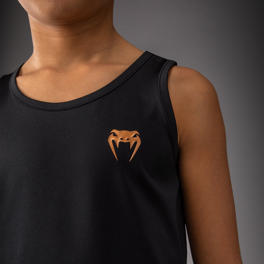 Venum Contender Youth Tank Top - Black/Gold — product view 4