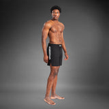 Venum Tempest Men's Fight Shorts - Black/Grey — product view 3