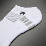 Venum Vector No-Show Socks 3 Pack - White/Grey — product view 4