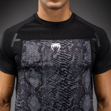 Venum G-Fit Scales Dry-Tech T-Shirt - Black/ Charcoal Grey — product view 4