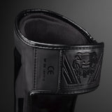 Venum Elite Standup Shin Guards - Matte/Black — product view 4