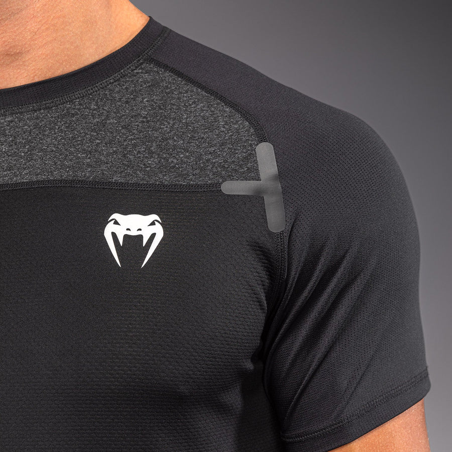 Venum G-Fit Scales Dry-Tech T-Shirt - Black/ Charcoal Grey — product view 11