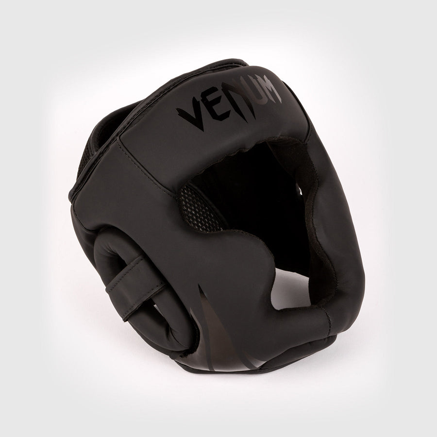 Venum Challenger Kids Headgear - Black/Black — product view 2