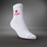 Venum Vector Women's Crew Socks - White — product view 2
