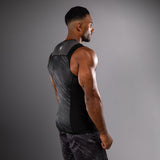 Venum Rapid Sleeveless Rashguard - Black/Storm Grey — product view 5