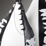 Venum Speed Bag - Skintex Leather - Black/Ice — product view 4