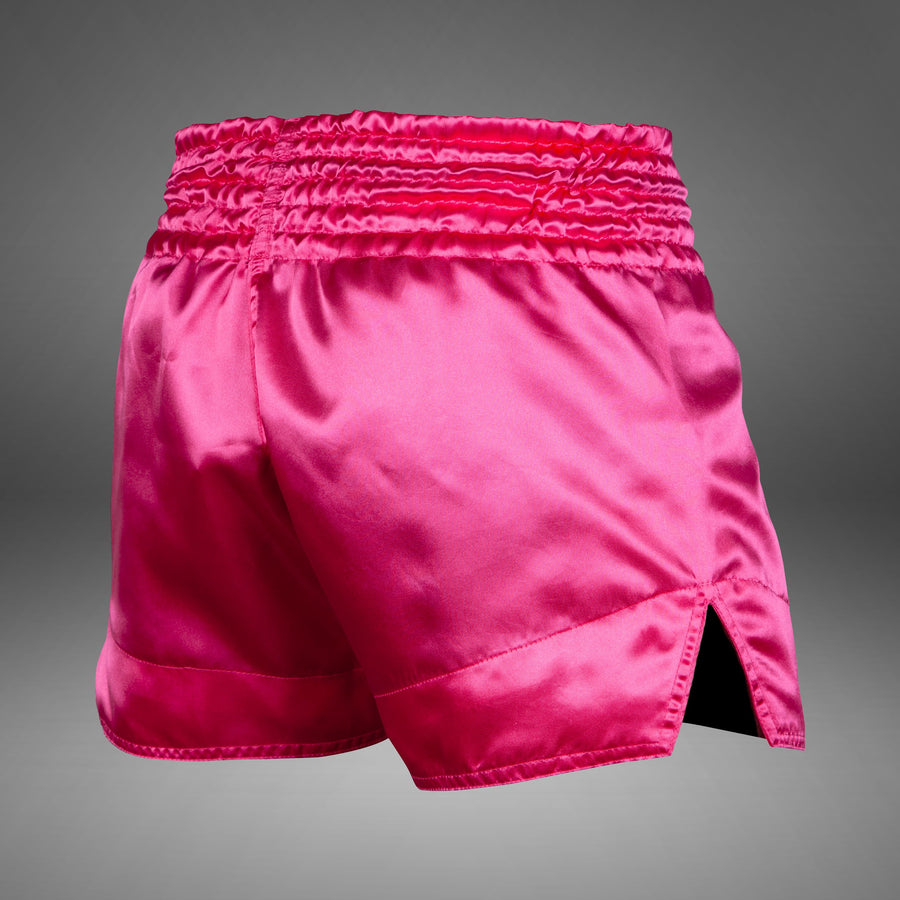 Venum Classic Muay Thai Short - Pink/White — product view 2
