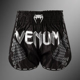 Venum Nexus Muay Thai Shorts - Black/Silver