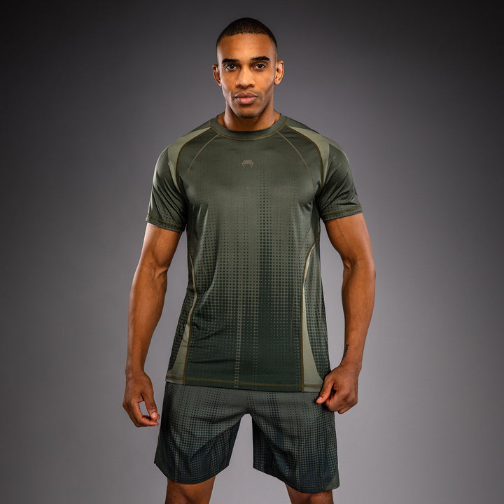 Venum Stealth Dry-Tech T-Shirt - Khaki/Dark Green