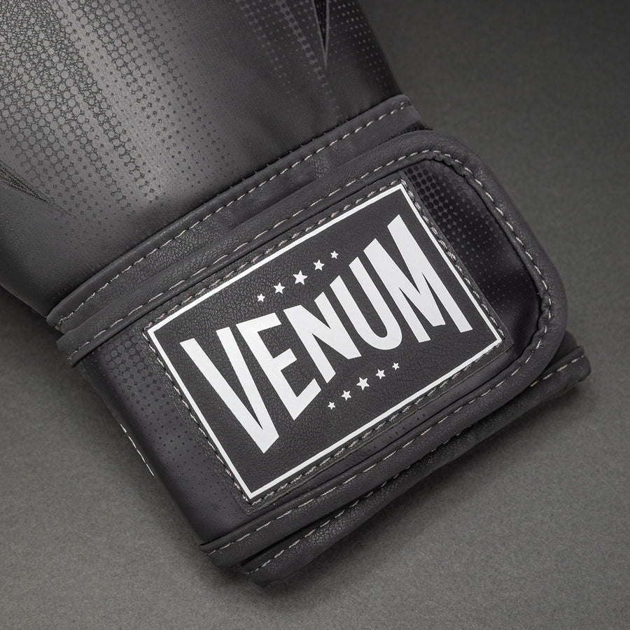 Venum Stealth Boxing Gloves - Black/White — product view 4
