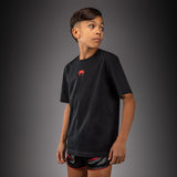 Venum Attack Kids Cotton T-Shirt - Black/Red