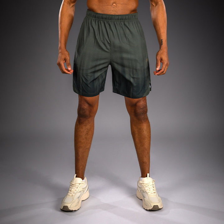 Venum Stealth Training Shorts - Khaki/Dark Green