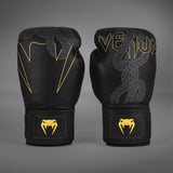 Venum Serpenti Boxing Gloves - Black/Silver/Gold — product view 2