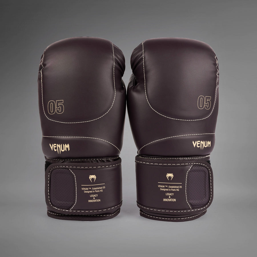 Venum Impact Evo Boxing Gloves - Chocolate — product view 4