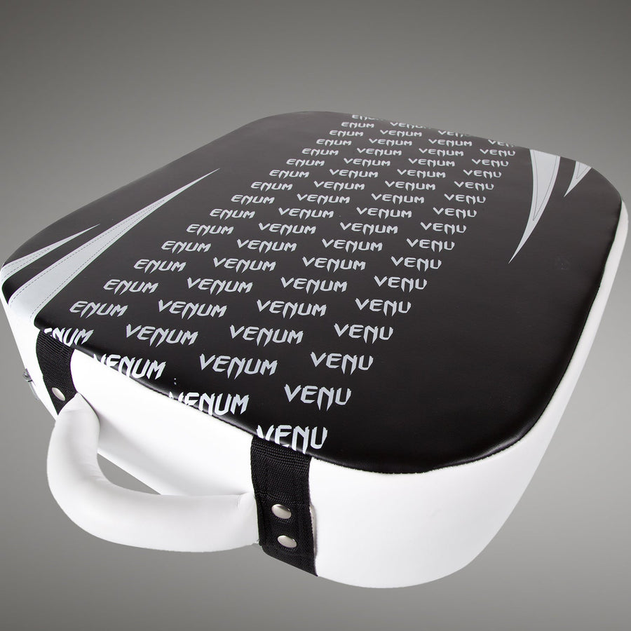 Venum Absolute Square Kick Shield - Skintex Leather - Black/Ice — product view 3