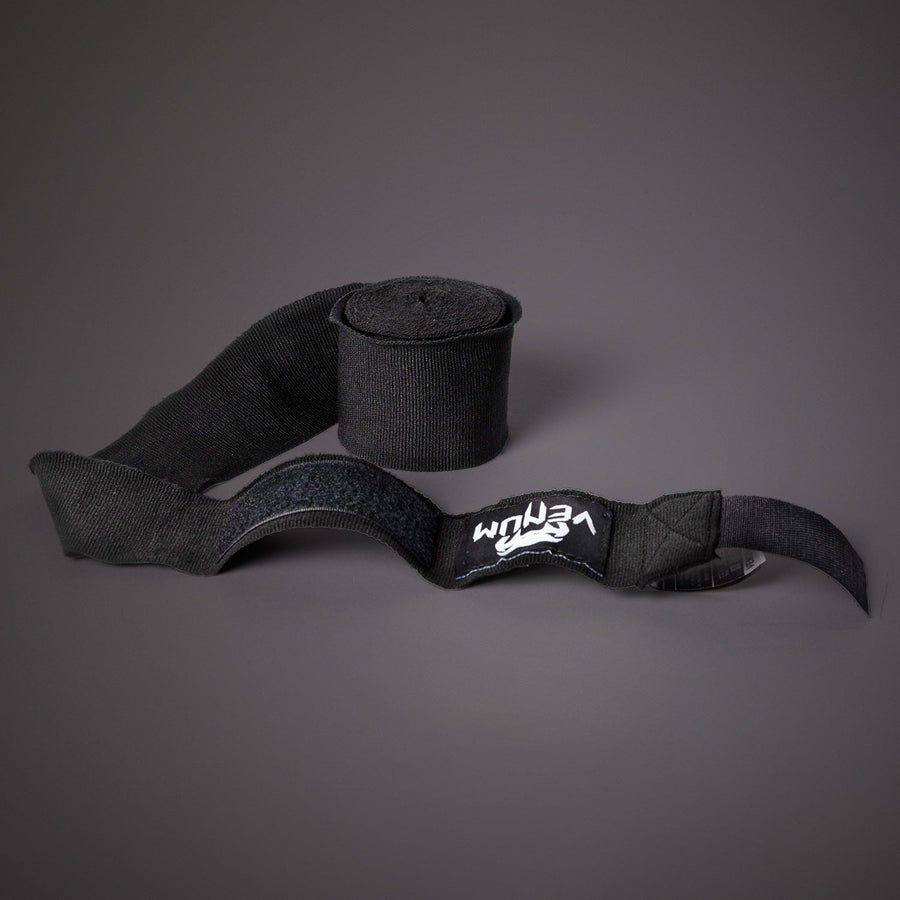 Venum Kontact Boxing Hand Wraps - 4.5m (180 in) - Black — product view 3