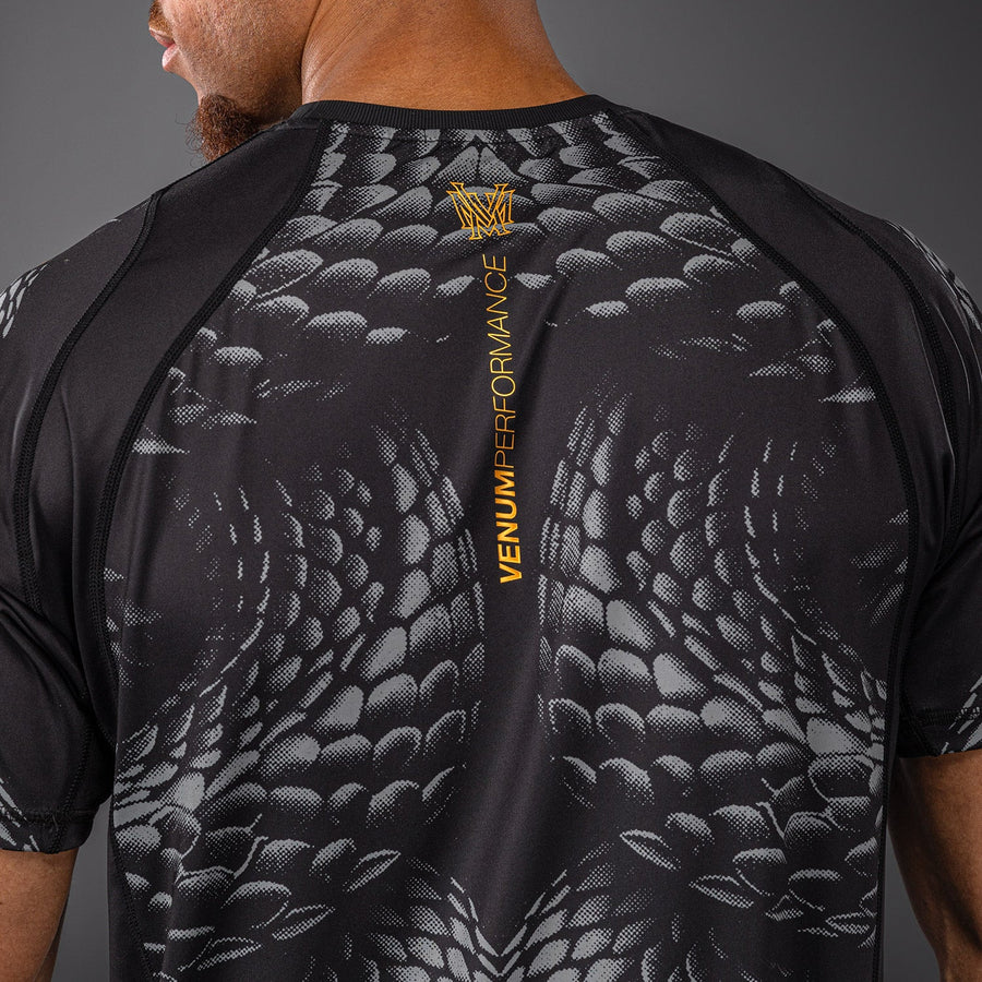 Venum Matupa Dry Tech T-Shirt - Black/Grey/Gold — product view 5