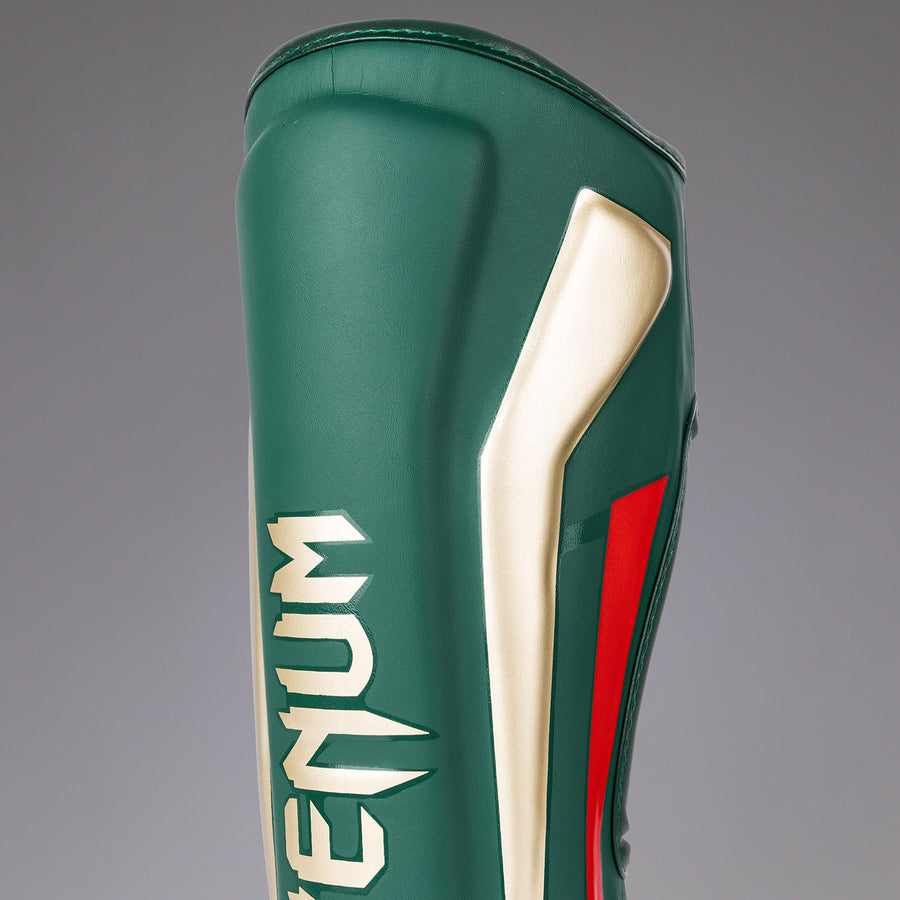 Venum Elite Shin Guards - Special Edition - Green — product view 3
