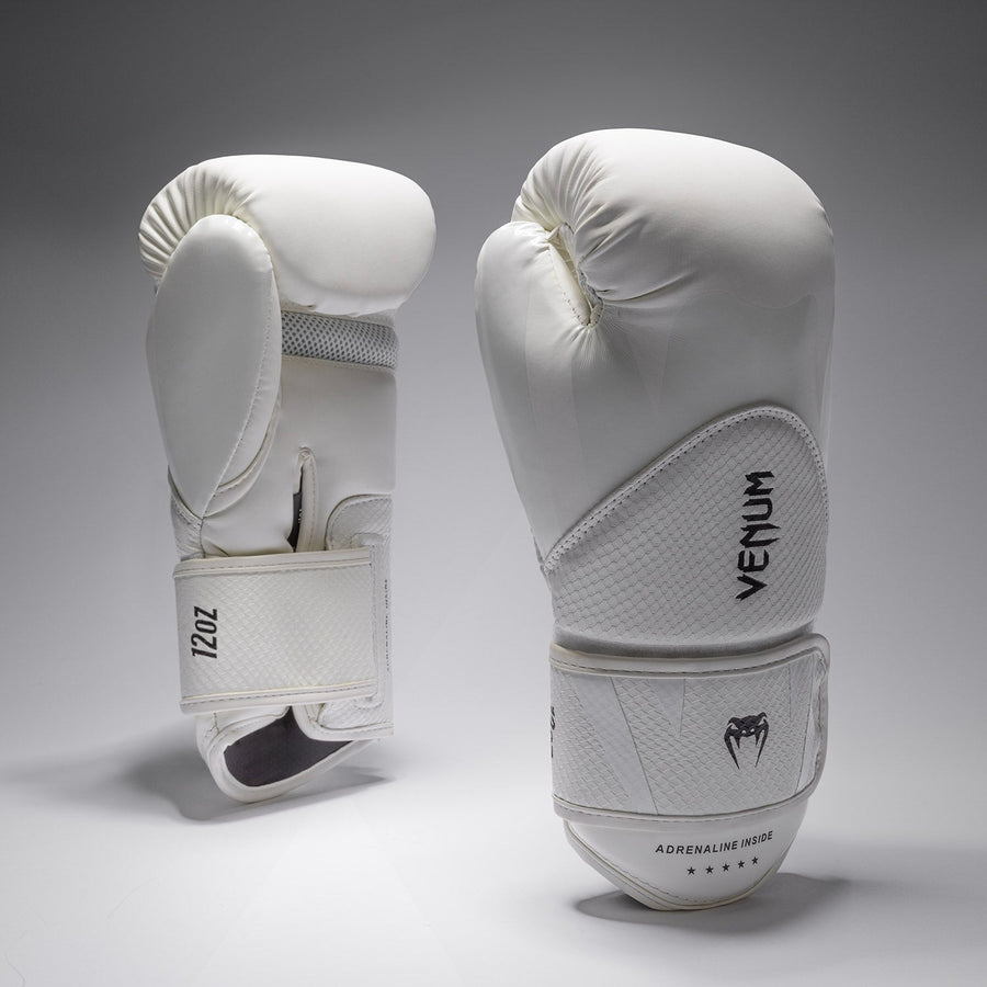 Venum Challenger 4.0 Scales Boxing Gloves - Ivory — product view 2