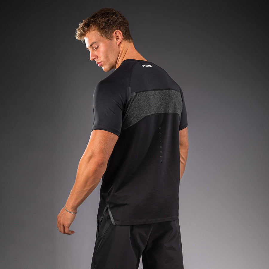 Venum G-Fit Scales Dry-Tech T-Shirt - Black/ Charcoal Grey — product view 10