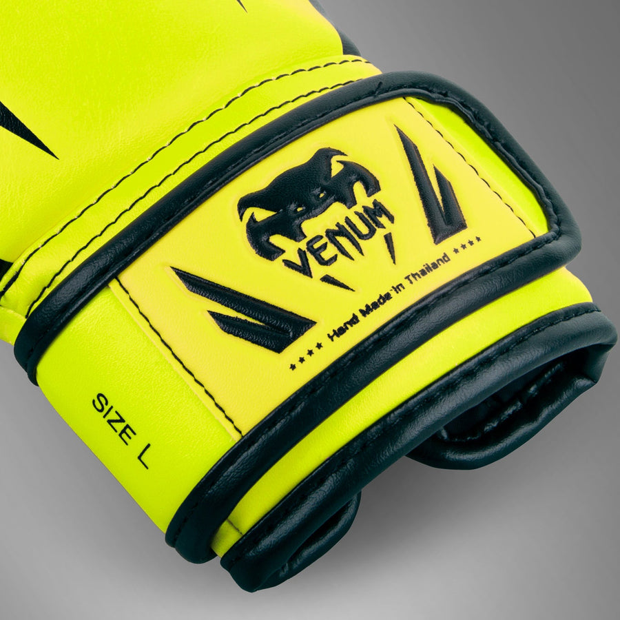 Venum Elite Boxing Gloves Kids - Exclusive - Yellow/Black — product view 4