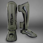 Venum Elite Standup Shin Guards - Khaki/Black