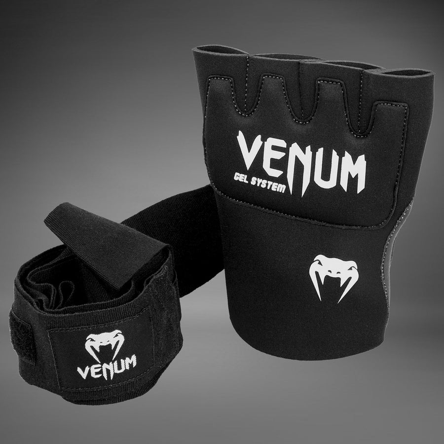 Venum Gel Kontact Quick Wraps - Black — product view 5