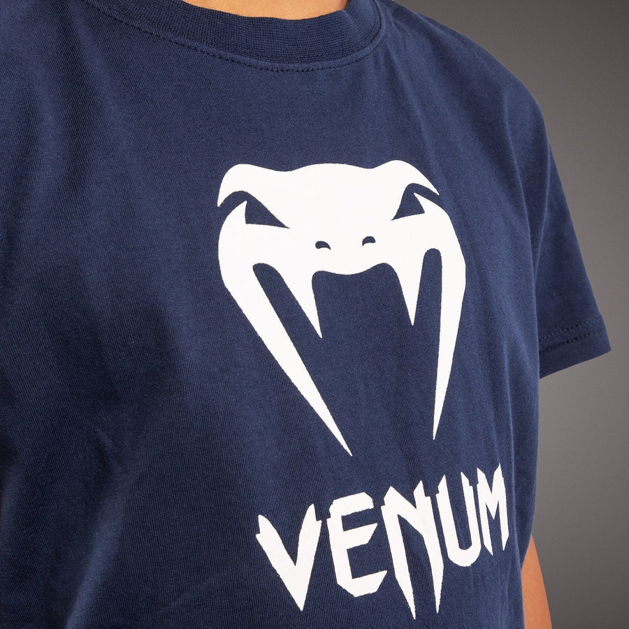 Venum Classic T-shirt - Kids - Navy Blue — product view 3