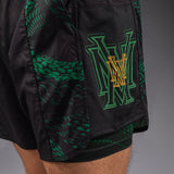 Venum Matupa Training Shorts - Black/Green/Gold — product view 5
