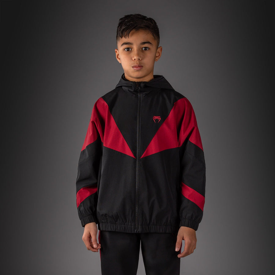 Venum Vectra Kids Track Jacket - Black/Red