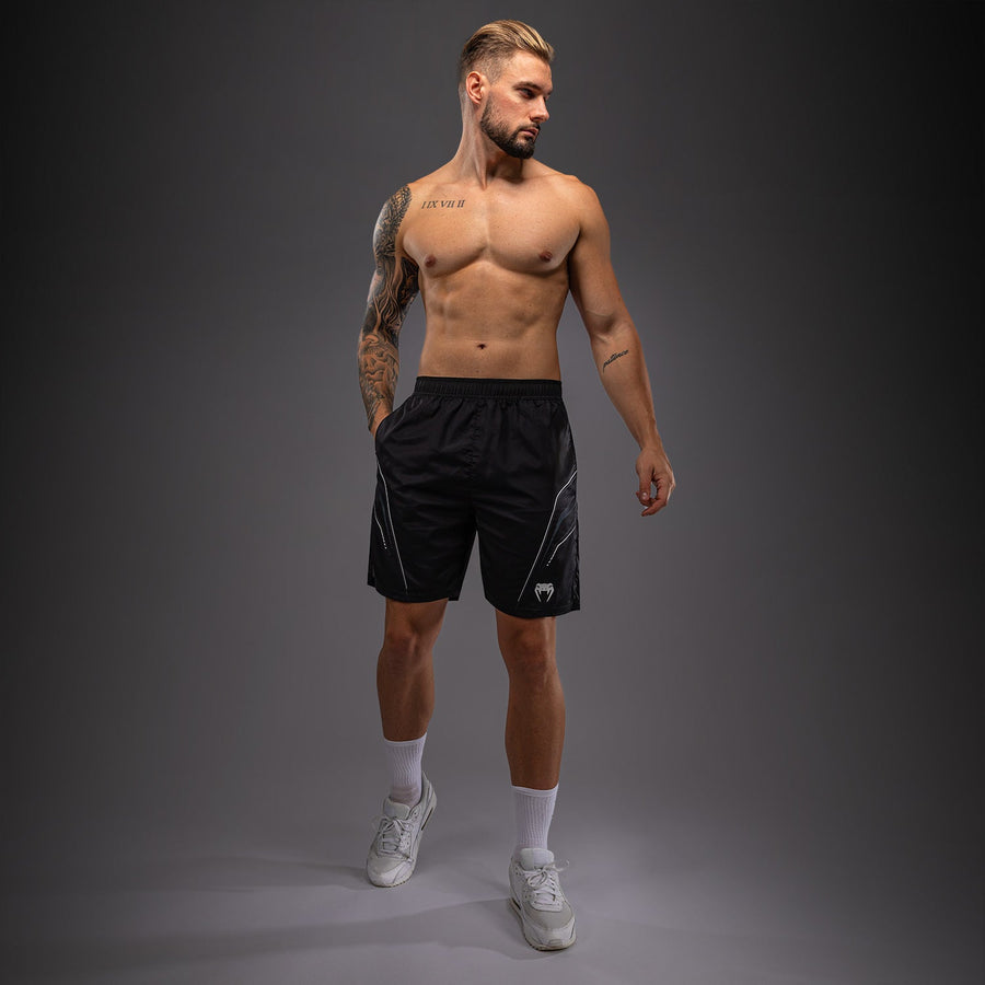 Venum Streamline Training Shorts - Black/White — product view 2