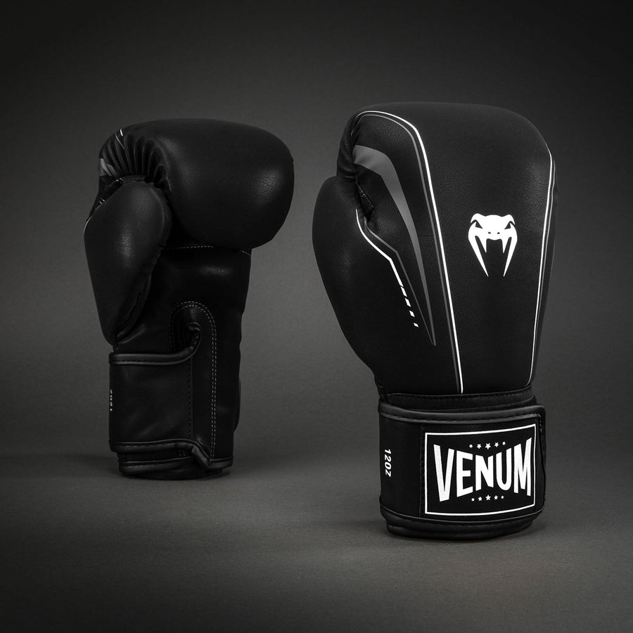 Venum Streamline Boxing Gloves - Black/White