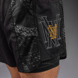 Venum Matupa Training Shorts - Black/Grey/Gold — product view 6